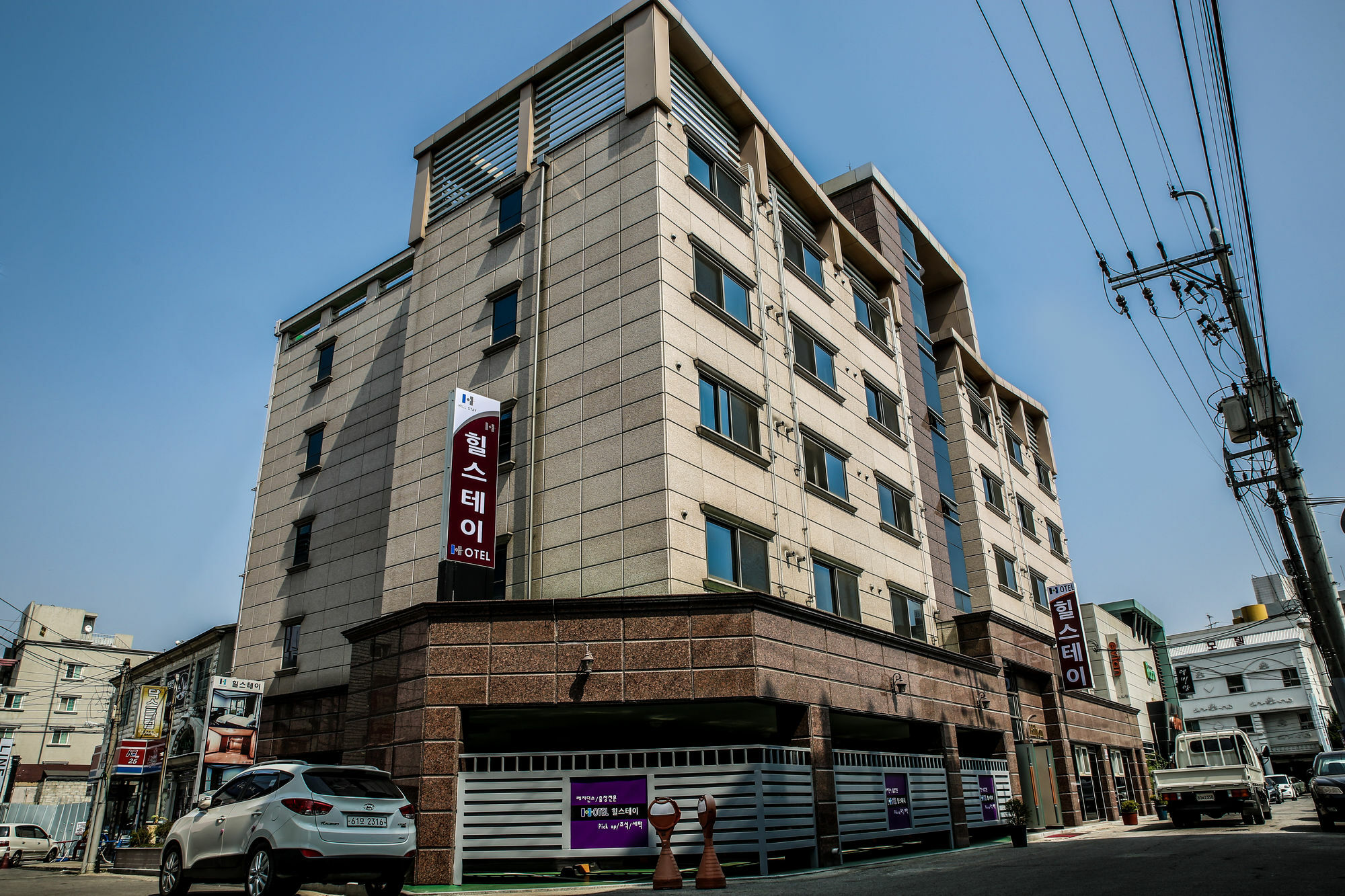 山丘住宿酒店 龟尾 外观 照片